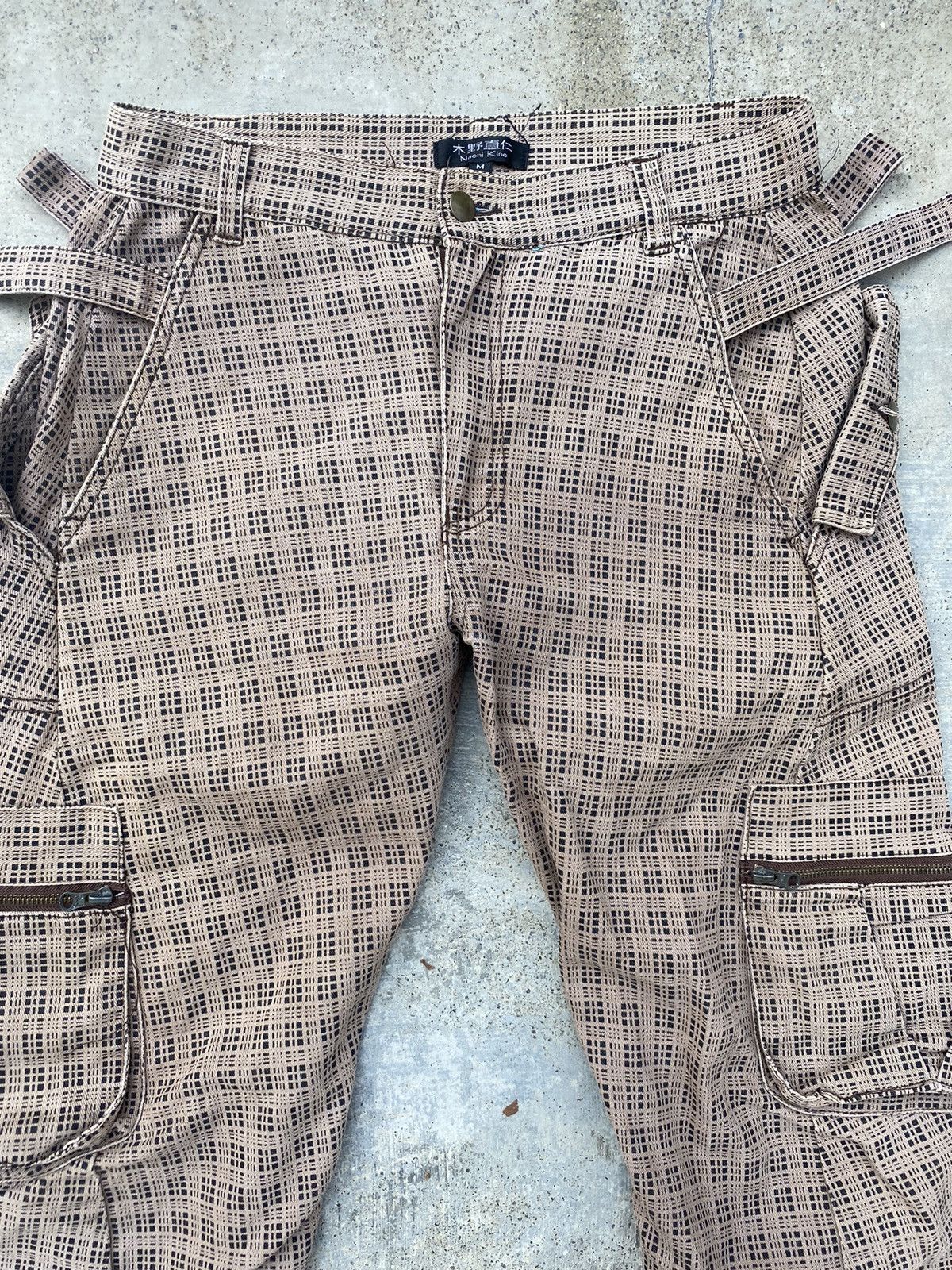Japanese Brand VINTAGE JAPAN NAONI KINO FLARE BAGGY TORNADO Size US 30 / EU 46 - 4 Thumbnail