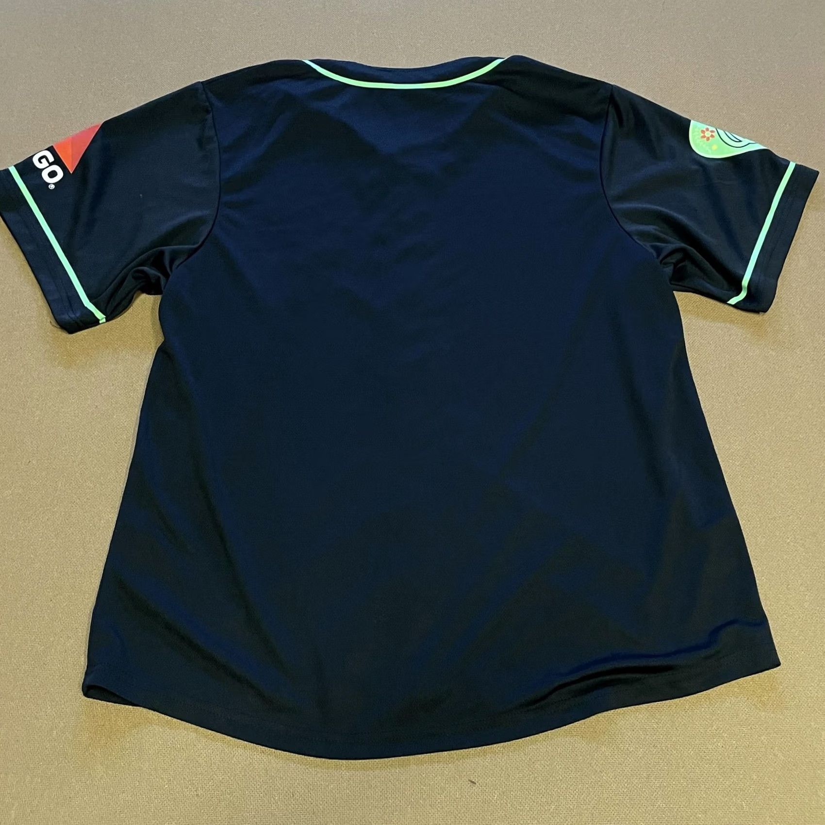 Vintage Success Brands Baseball Jersey Shirt Mens Large Black CITGO Guitar Music Promo Shirt Size US L / EU 52-54 / 3 - 7 Thumbnail