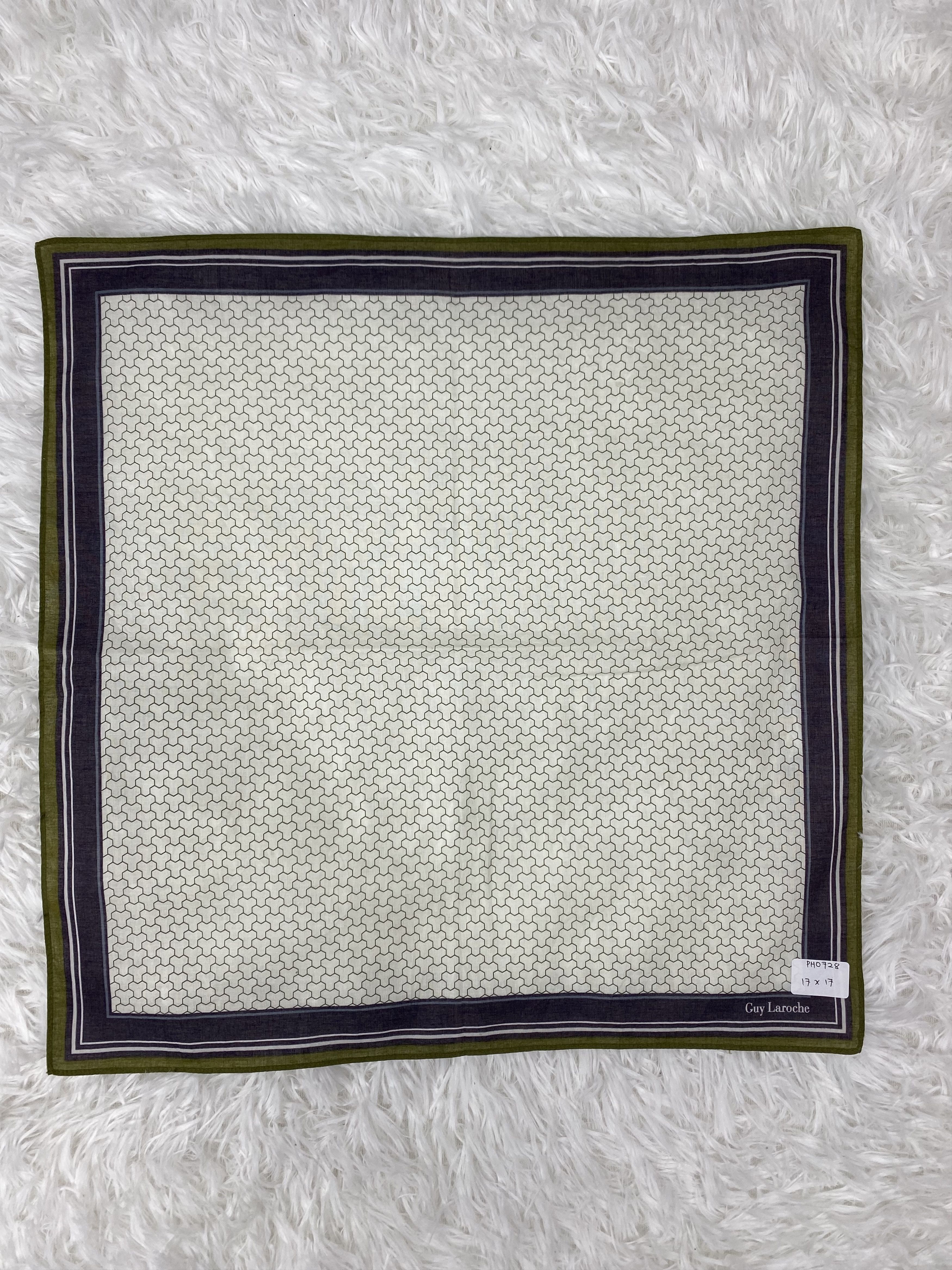 Guy Laroche × Vintage Vintage Guy Laroche Handkerchief Neckerchief PH0728 Size ONE SIZE - 3 Thumbnail