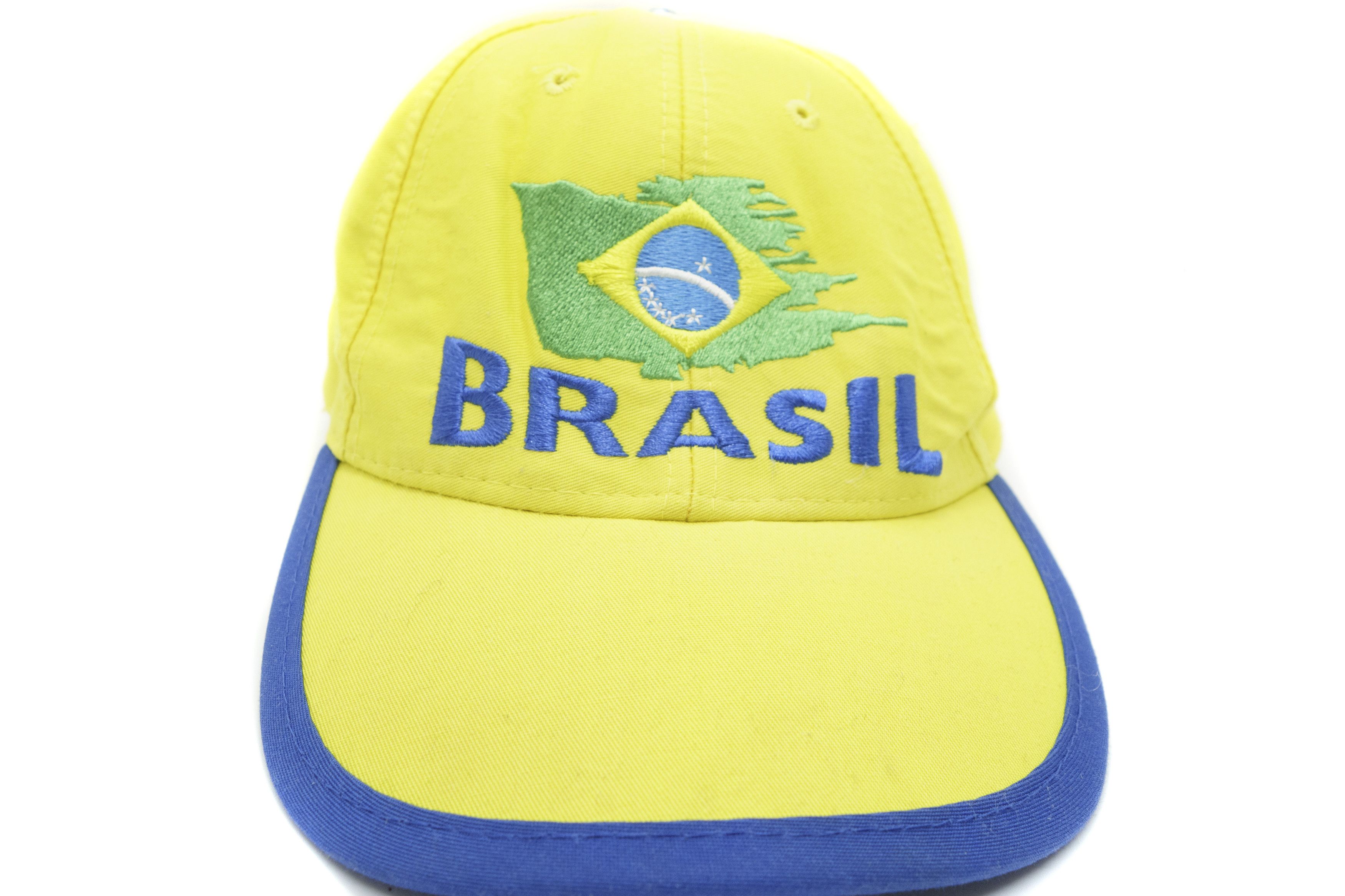 Vintage 1998 France Brasil Logo Cap Size ONE SIZE - 2 Thumbnail