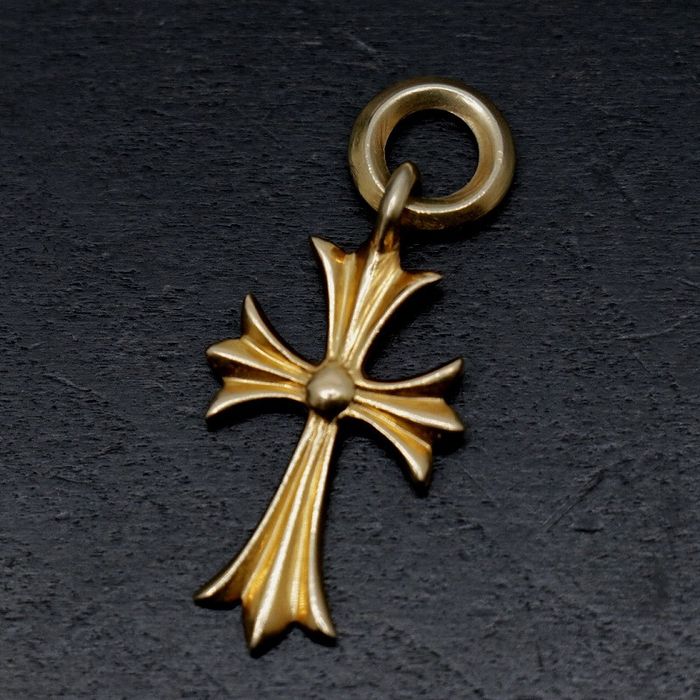 Chrome Hearts Chrome Hearts Tiny CH Cross Charm Pendant | Grailed