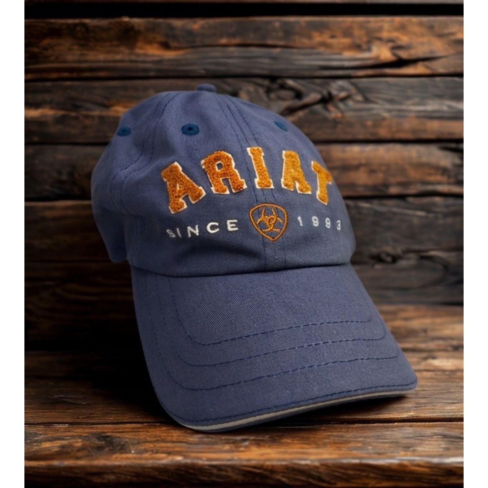 Ariat Ariat Since 1993 Hat Adjustable Strapback Dad Cap Western Size ONE SIZE - 8 Thumbnail
