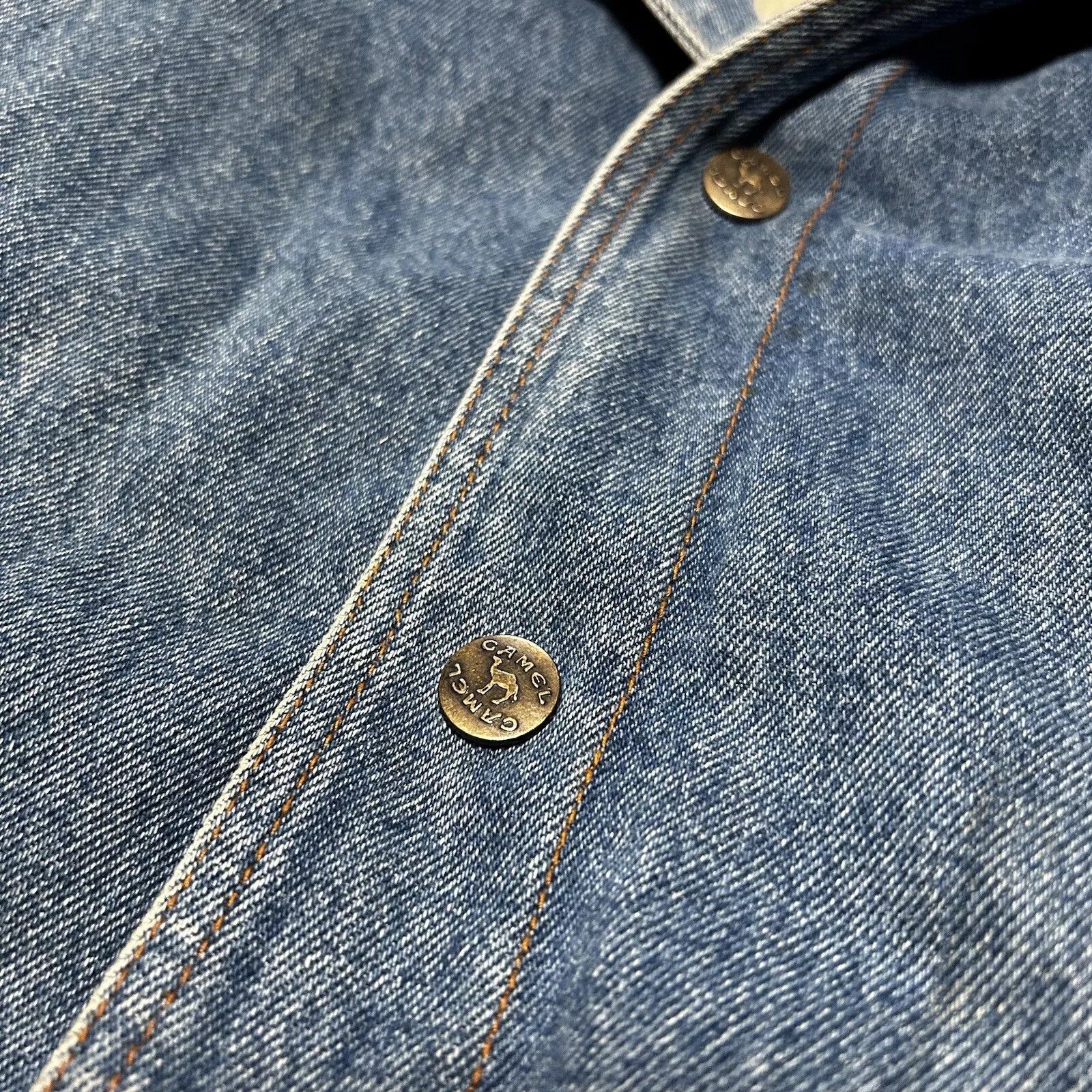 Camel Vintage Joe Camel Denim Jacket Camel Cigarette’s Size US XL / EU 56 / 4 - 6 Thumbnail