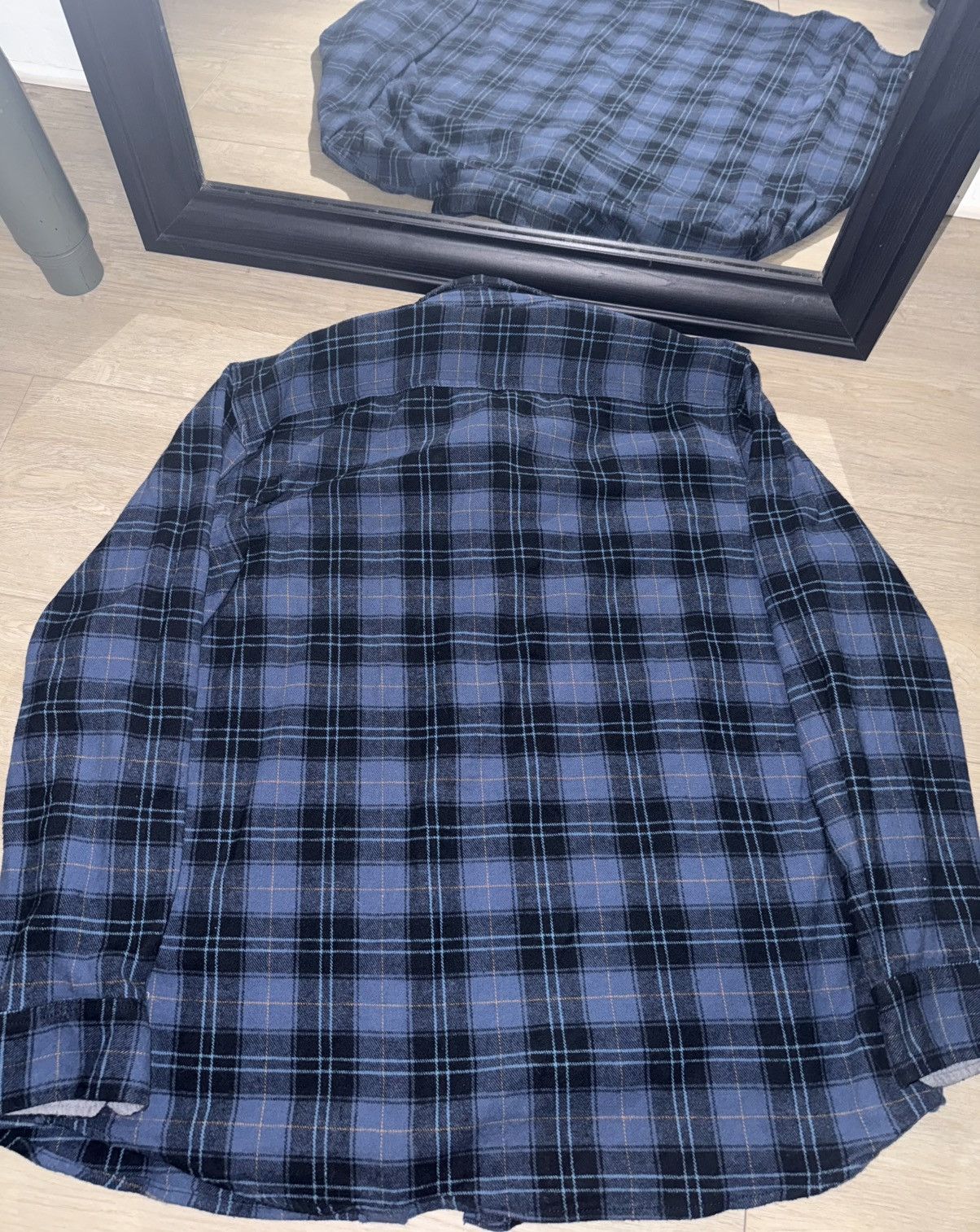 Lee × Vintage Vintage / Y2K Lee Flannel Button Up Size US XXL / EU 58 / 5 - 2 Thumbnail