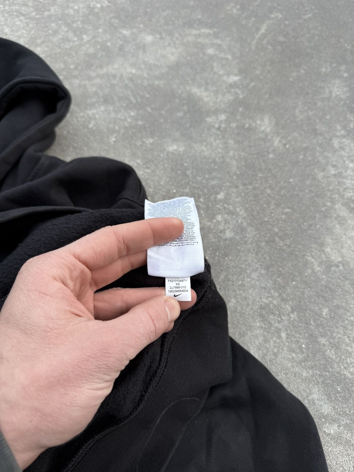 Other Vintage Nike swoosh avantgarde streetwear oversize hoodie Size XS / US 0-2 / IT 36-38 - 9 Thumbnail