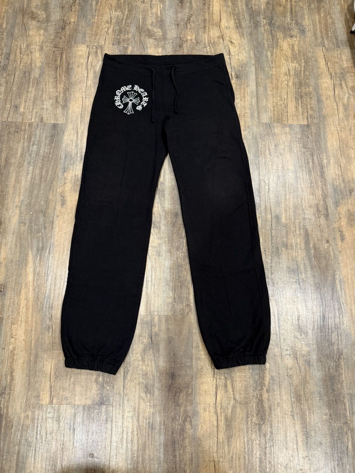 Chrome Hearts RARE Chrome Hearts Cross Scroll T Bar Fuck You Sweatpants Size US 34 / EU 50 - 1 Thumbnail