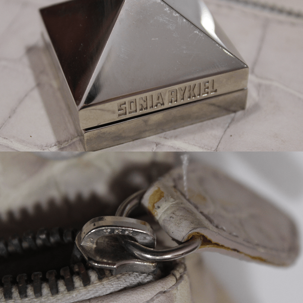 Sonia Rykiel 90S Leather Mini Bag Vintage Size ONE SIZE - 8 Thumbnail