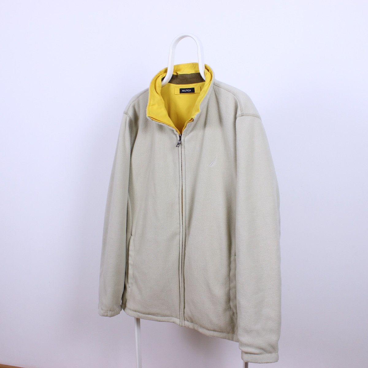Nautica Vintage Nautica Reversible Fleece Jacket Size US L / EU 52-54 / 3 - 4 Thumbnail