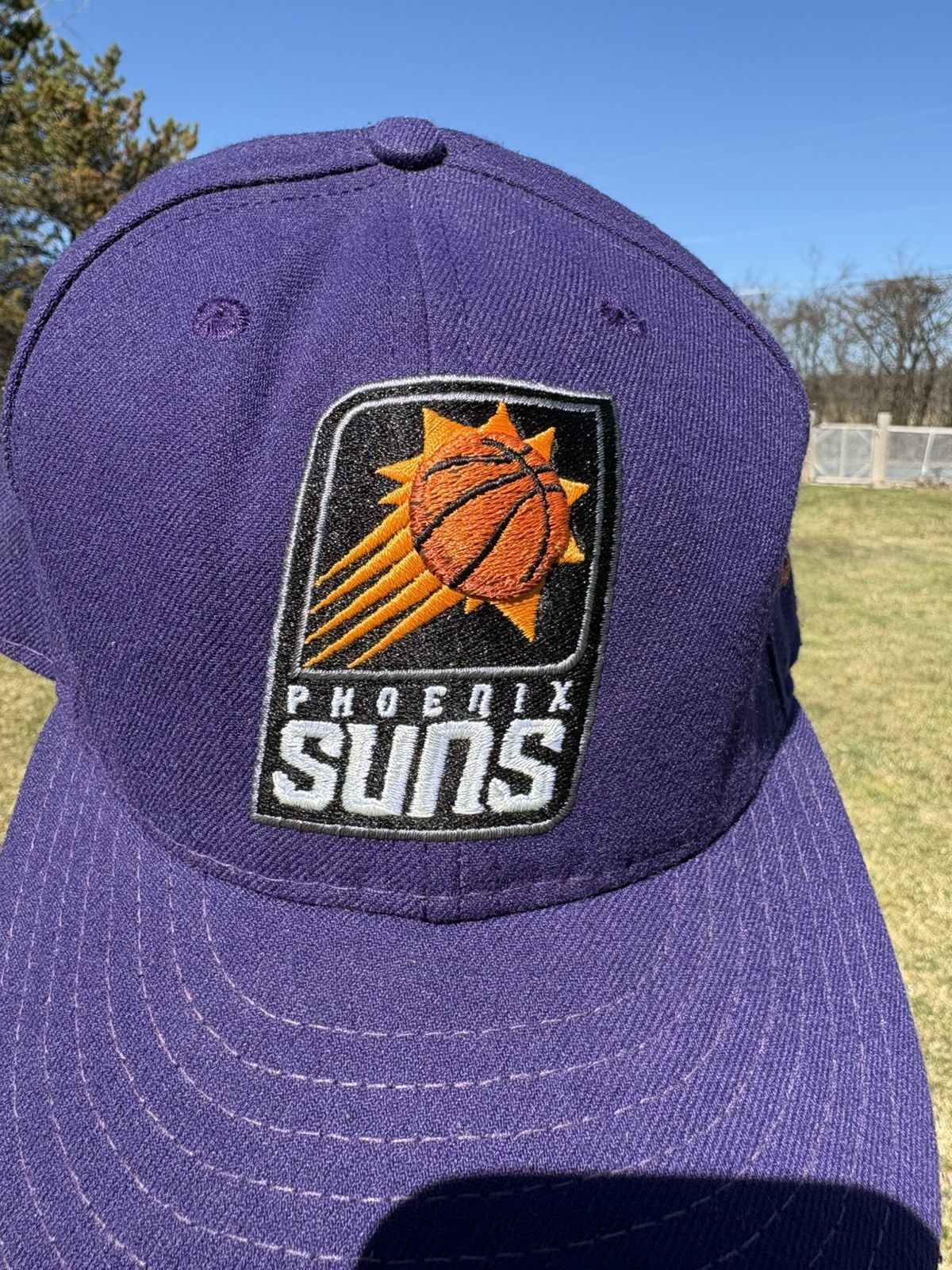 New Era Phoenix Suns NBA New Era 59Fifty Purple Fitted Hat Logo 7 Size ONE SIZE - 2 Thumbnail