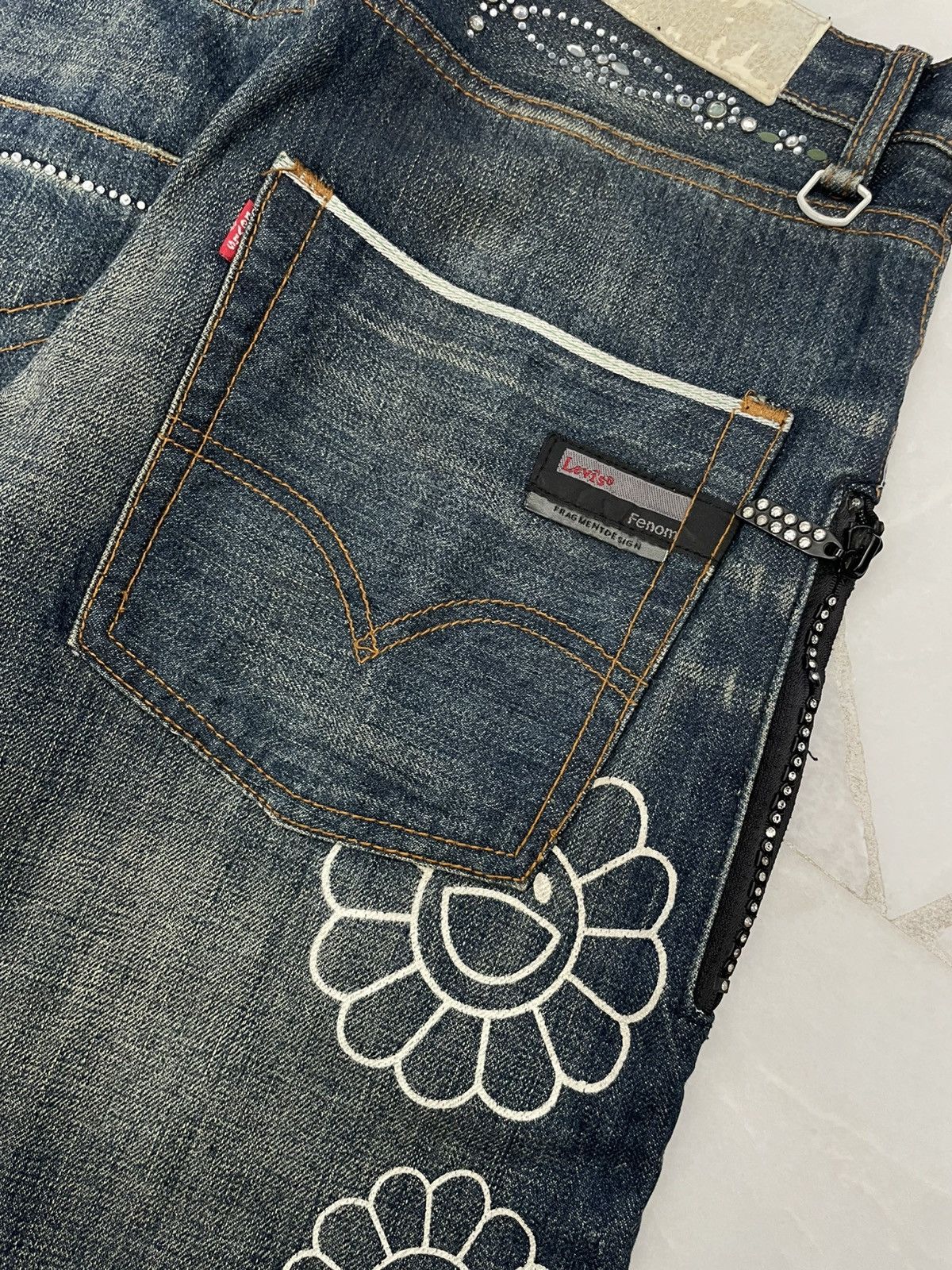 Levi's Levis x Fenom Murakami Jeans Size US 32 / EU 48 - 4 Thumbnail