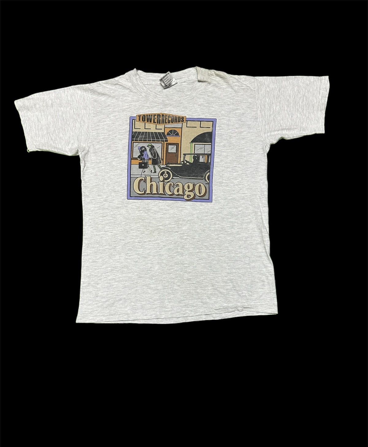 Band Tees Vtg 90s Tower Records tee Size US L / EU 52-54 / 3 - 1 Thumbnail