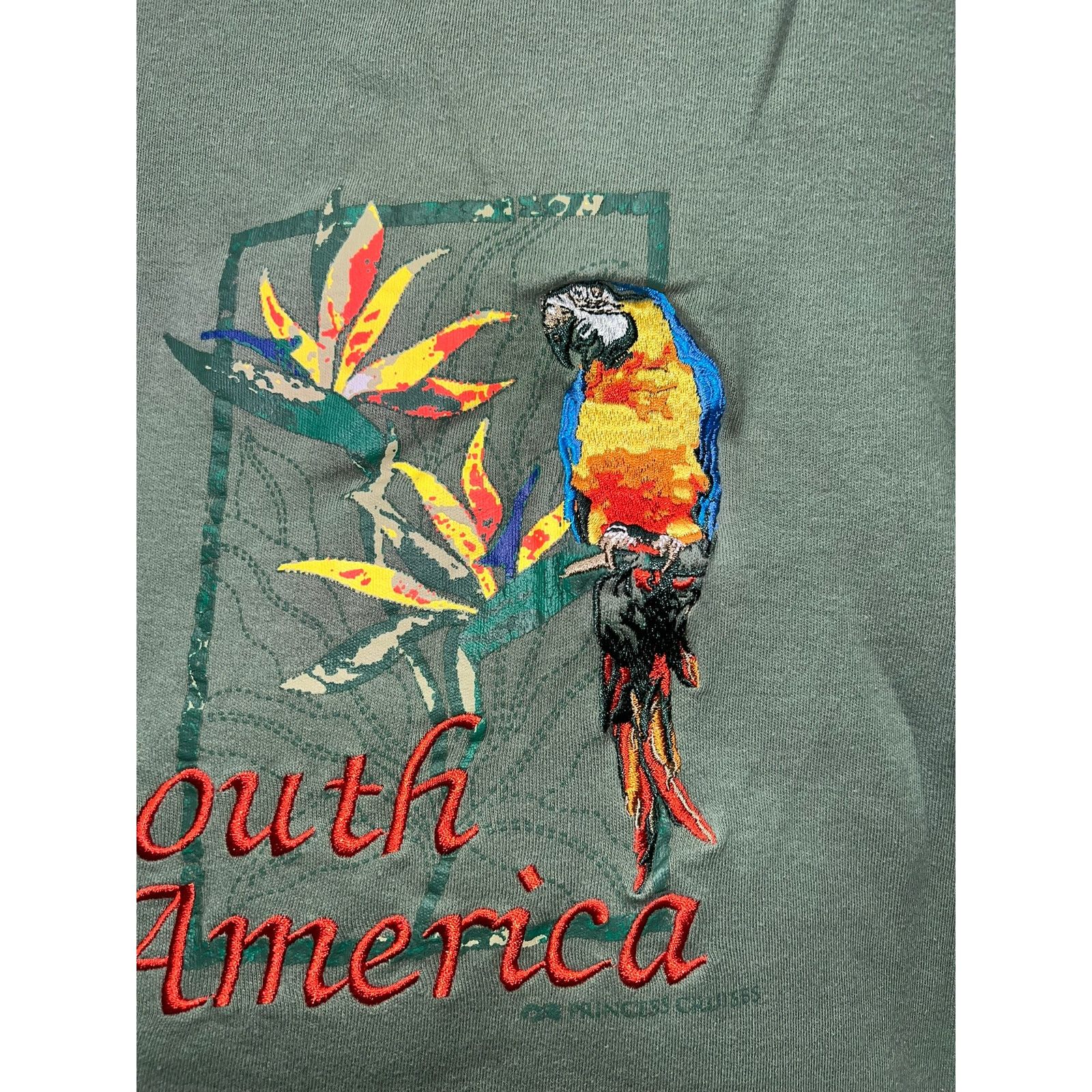 Vintage Princess Cruises Parrot Shirt South America Bird Tee 2XL XXL Size US XXL / EU 58 / 5 - 7 Thumbnail
