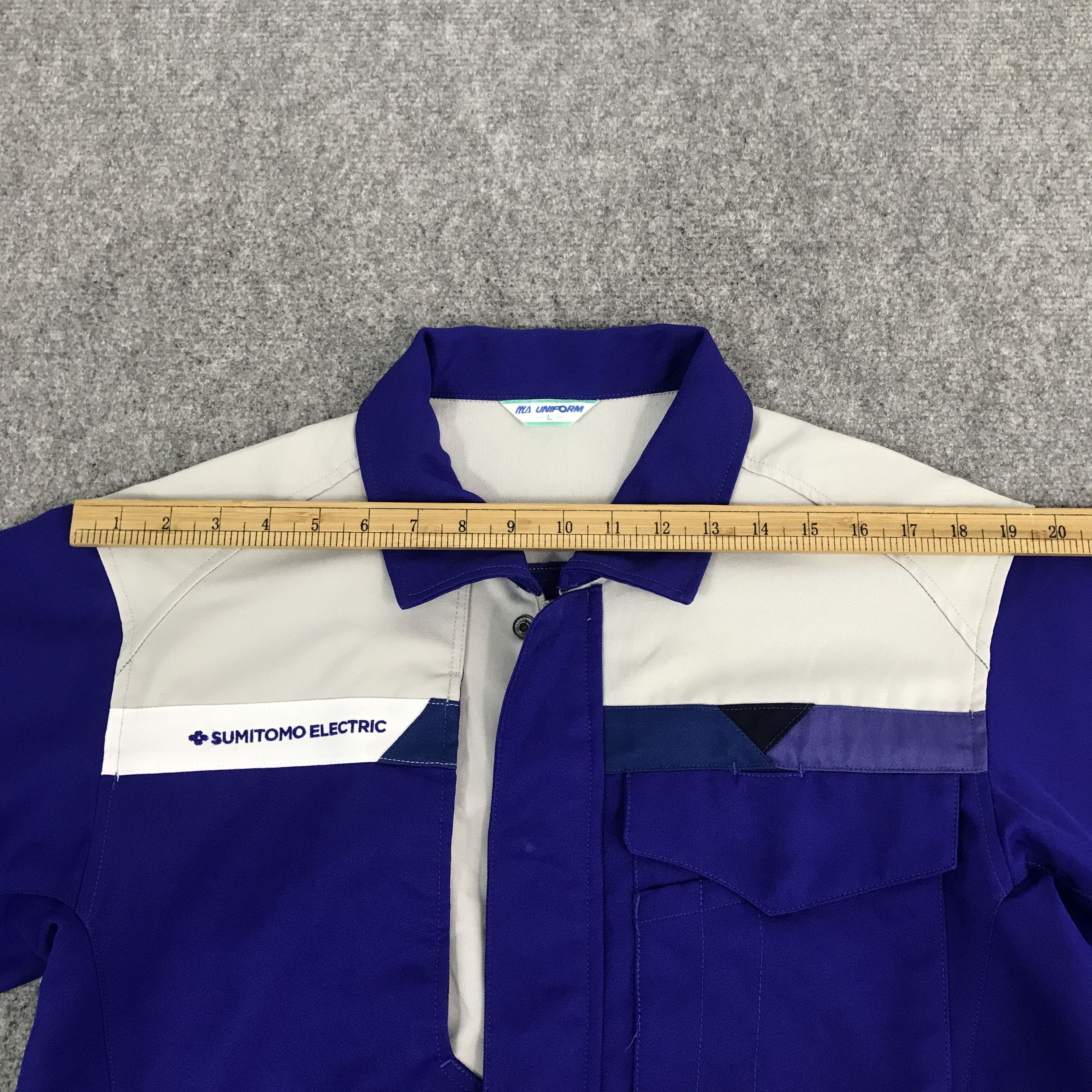 Japanese Brand Sumimoto Electric Worker Uniform Jacket Size US L / EU 52-54 / 3 - 5 Thumbnail