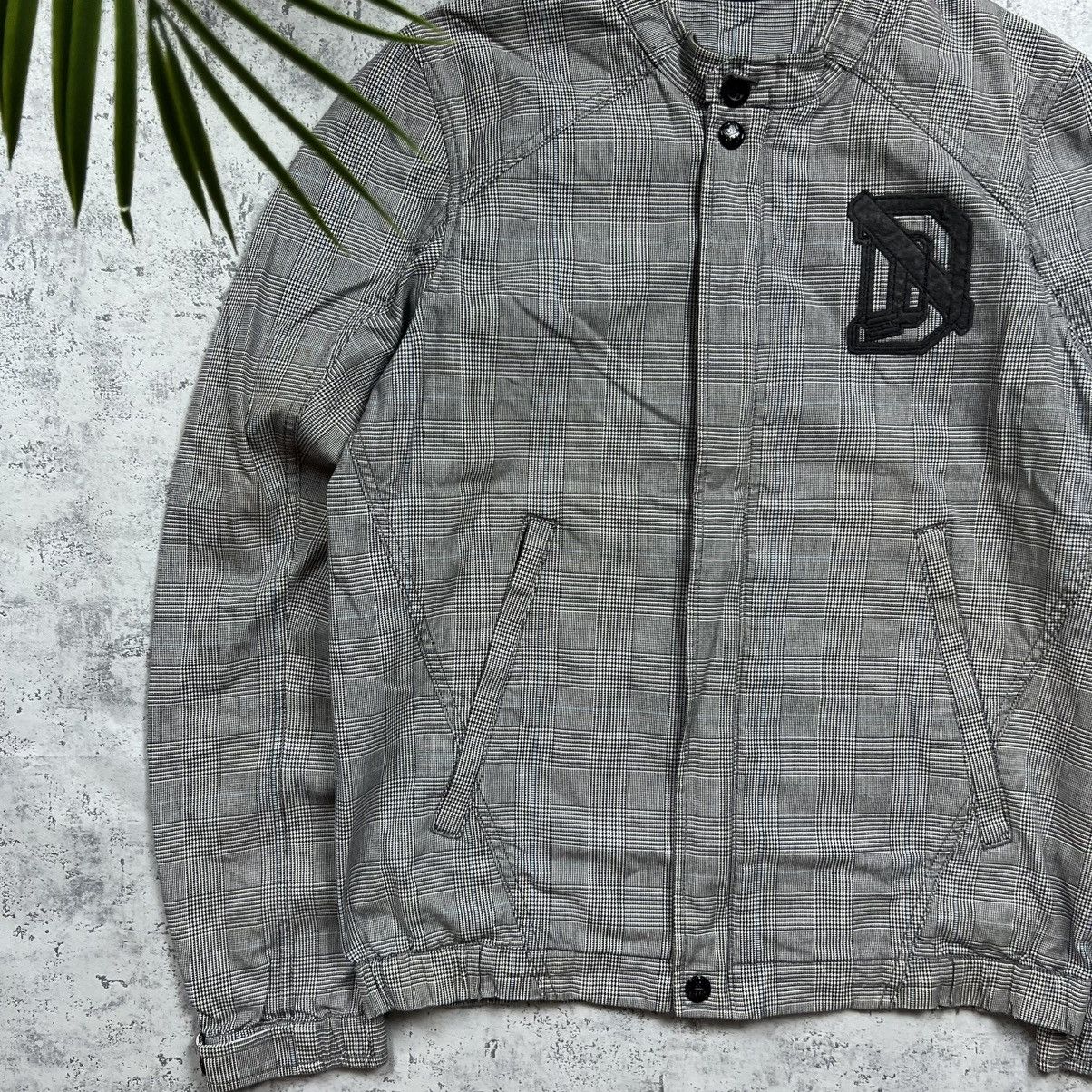Diesel 00s Diesel Small Logo Vintage Avant Garde Plaid Retro Jacket Size US L / EU 52-54 / 3 - 2 Thumbnail