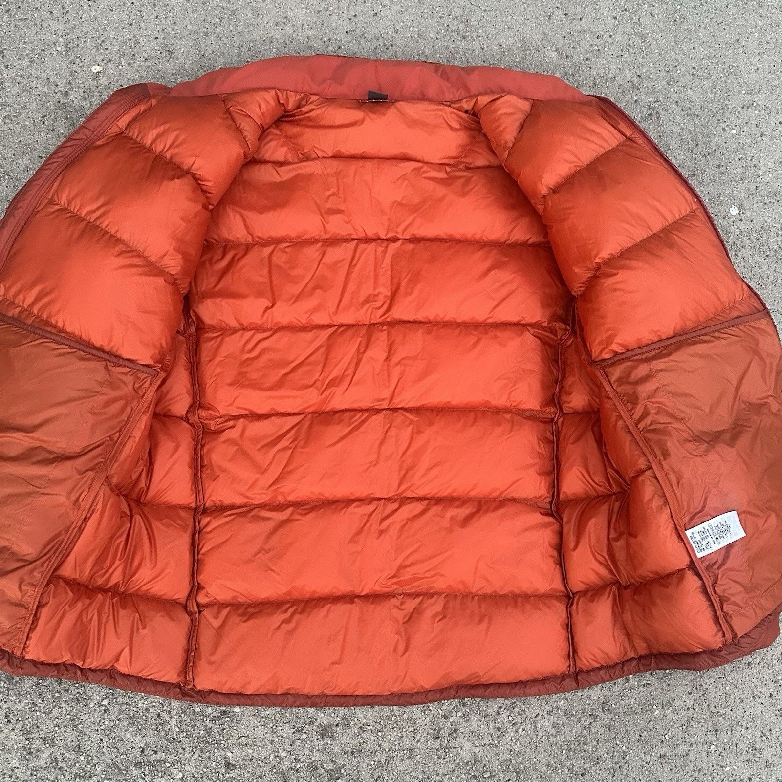 Montbell × Patagonia × The North Face Montbell EX 800 Light Alpine Orange Goose Down Puffer Jacket Size US XL / EU 56 / 4 - 3 Thumbnail