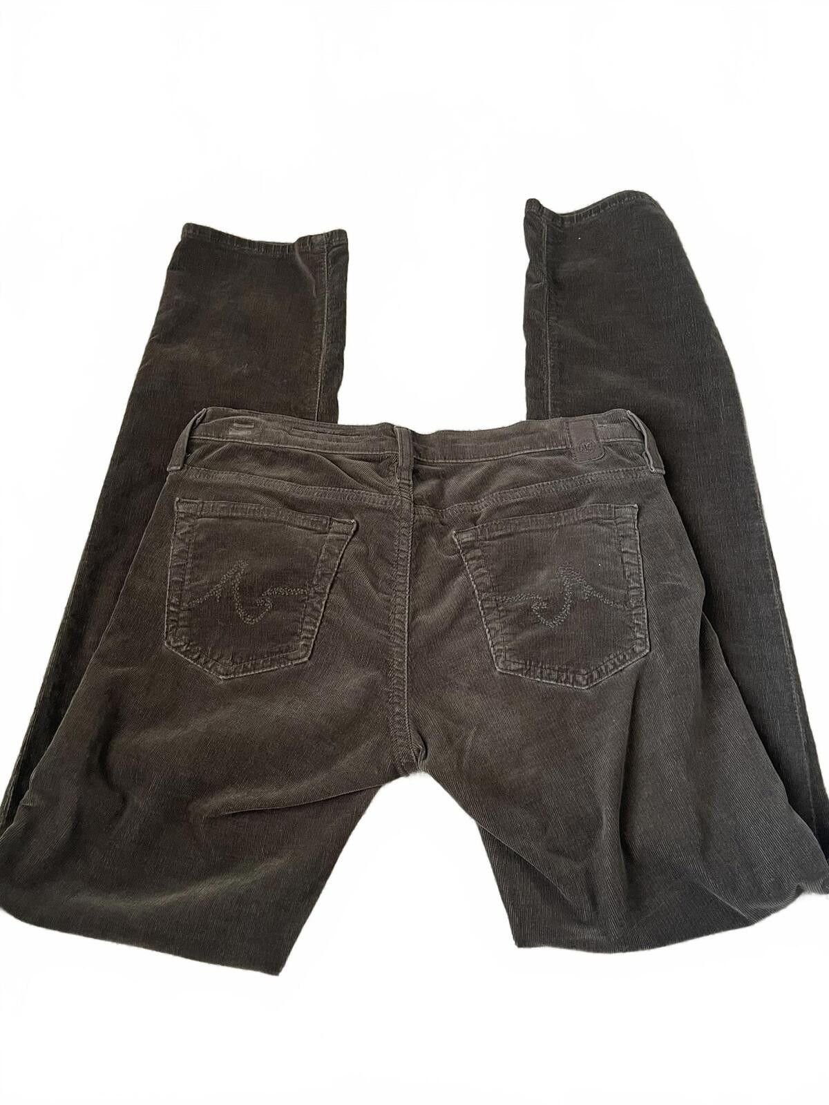 AG Adriano Goldschmied AG Jeans the Willow Brown Corduroy Pants Size 27" / US 4 / IT 40 - 1 Thumbnail
