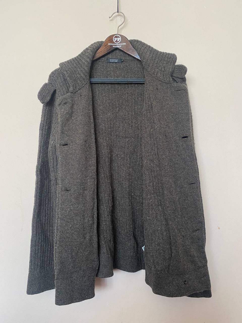 Burberry Rare Burberry Black Label Cardigan Sweater Size US L / EU 52-54 / 3 - 9 Thumbnail