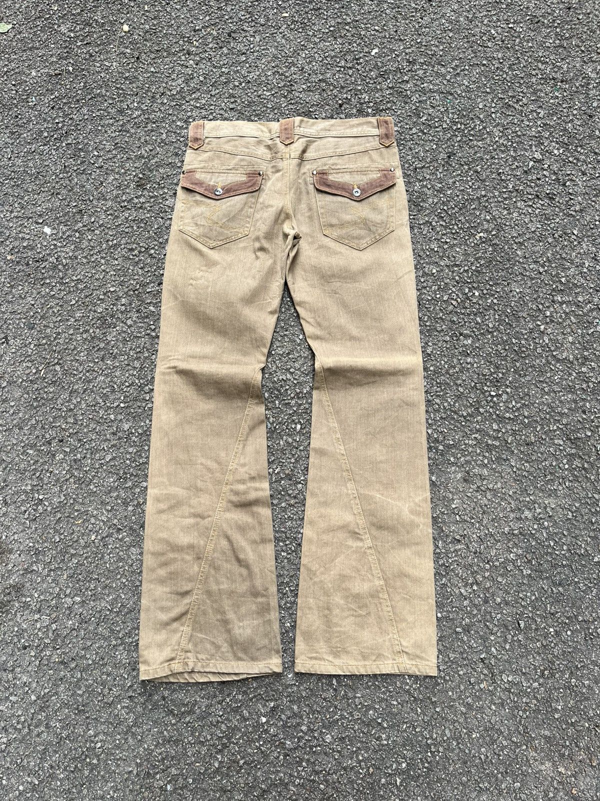 semanticdesign Flared Japanese Semantic Design Pants Bootcut Punk Styled Size US 32 / EU 48 - 9 Thumbnail