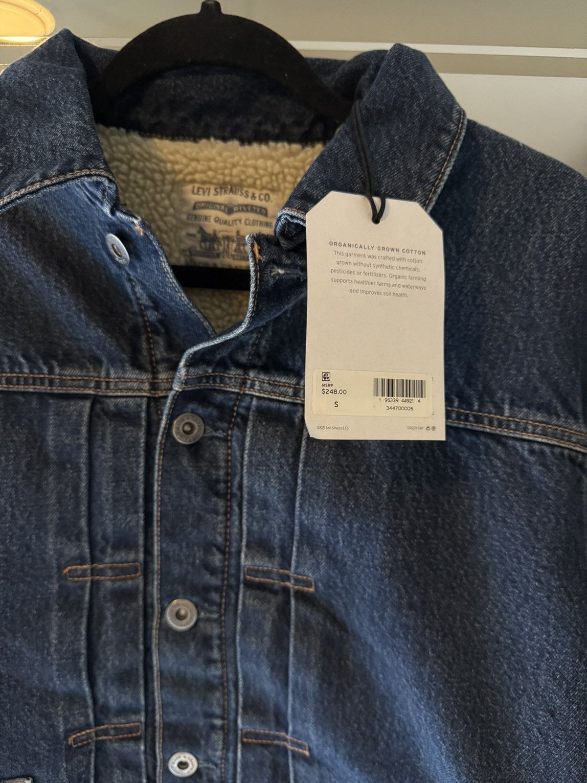 Levi's Levi’s denim Sherpa jacket Size S / US 4 / IT 40 - 2 Thumbnail