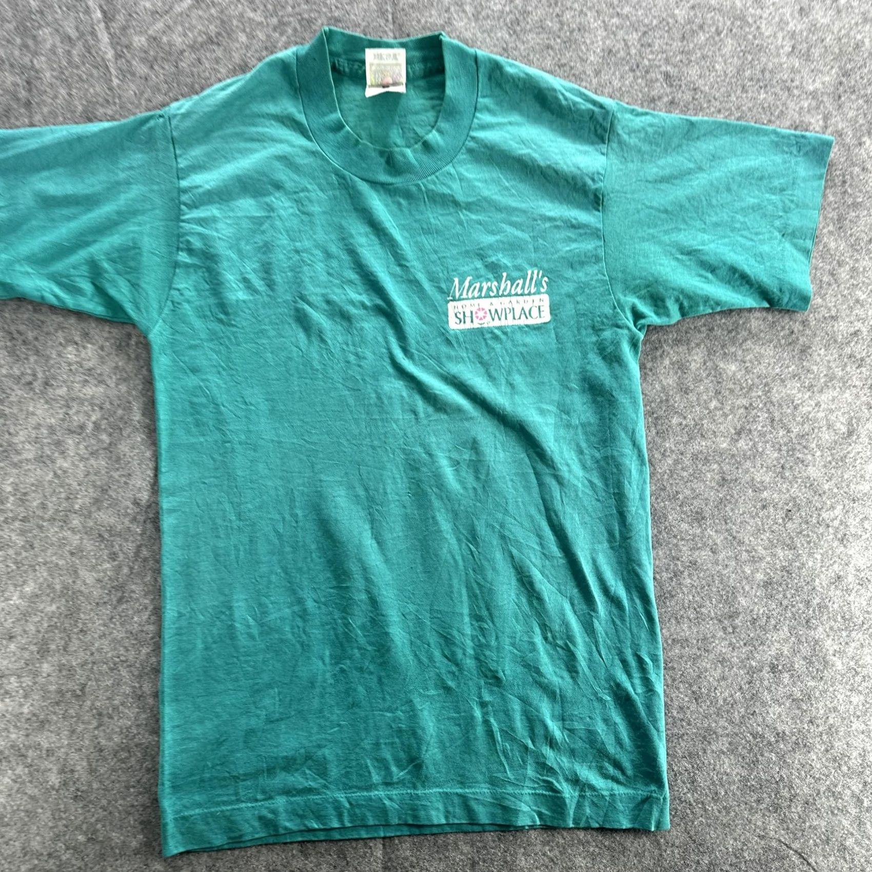 Fruit Of The Loom VINTAGE Marshalls Showplace Shirt Mens Small Fruit of the Loom Promo 90s Tee Size US S / EU 44-46 / 1 - 2 Thumbnail