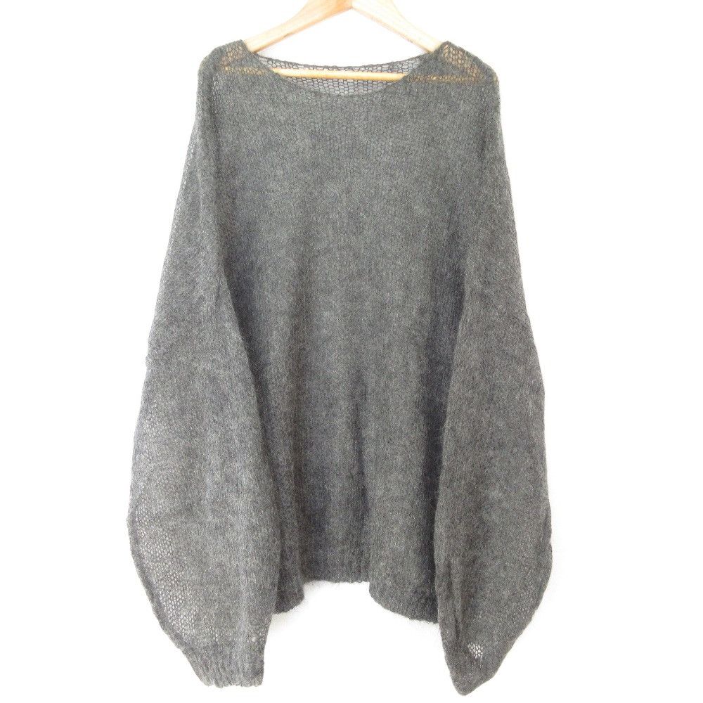 Other Other ETRE TOKYO Volume Sleeve Mohair Pullover Textile Tops 1224411028 DUTY FREE for USA Size ONE SIZE - 1 Thumbnail