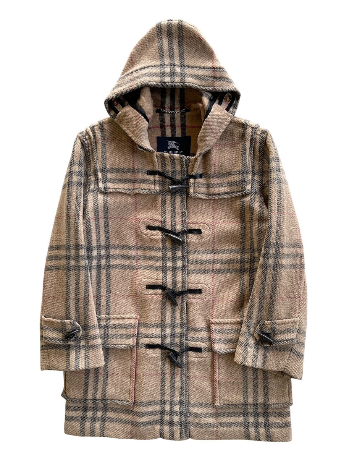 Burberry London Nova Checked Duffle Hooded