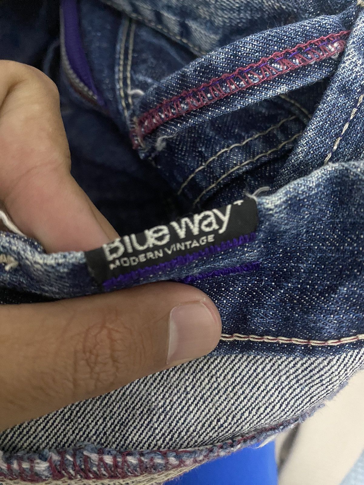 Hysteric Glamour × If Six Was Nine × Japanese Brand Blue Way Flared jeans Size US 30 / EU 46 - 10 Thumbnail