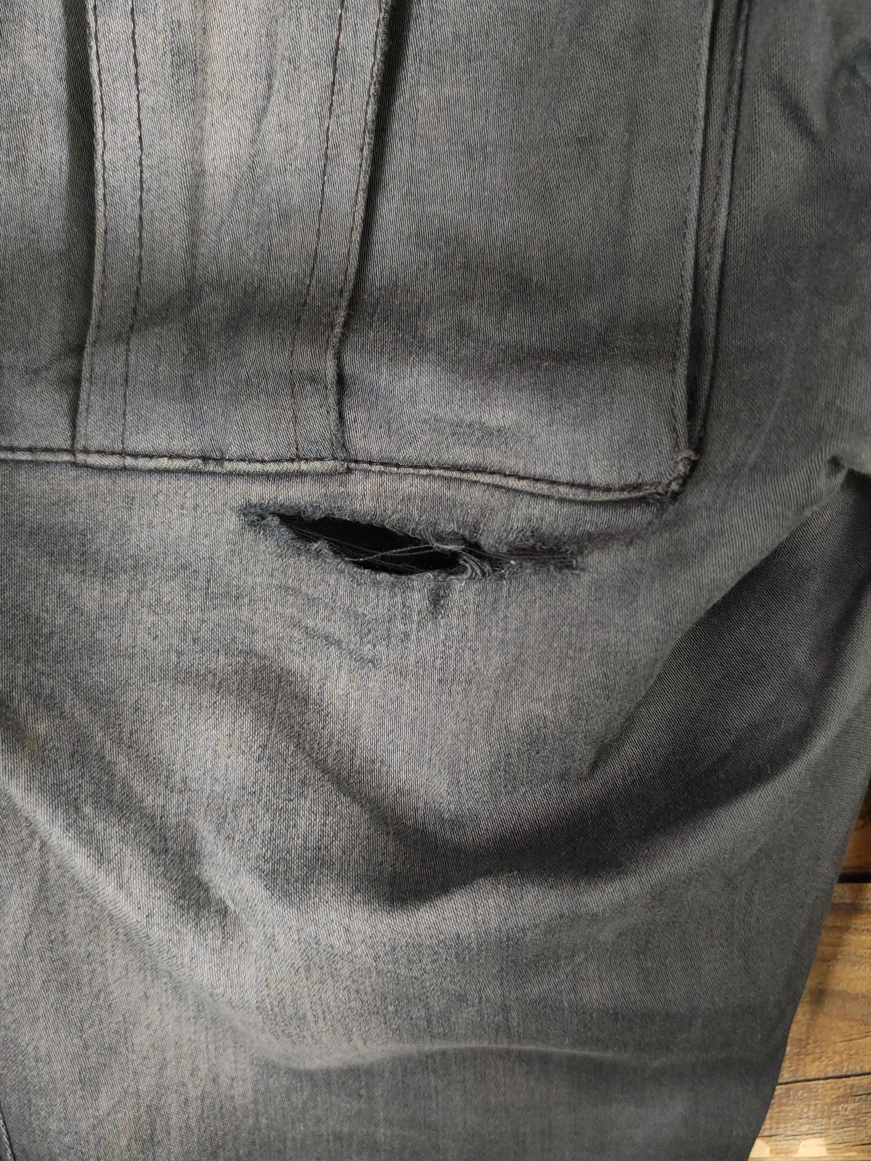 LOWBOX Lowbox Black faded Multipocket Tactical Cargo Pants #W1311 Size US 32 / EU 48 - 8 Thumbnail