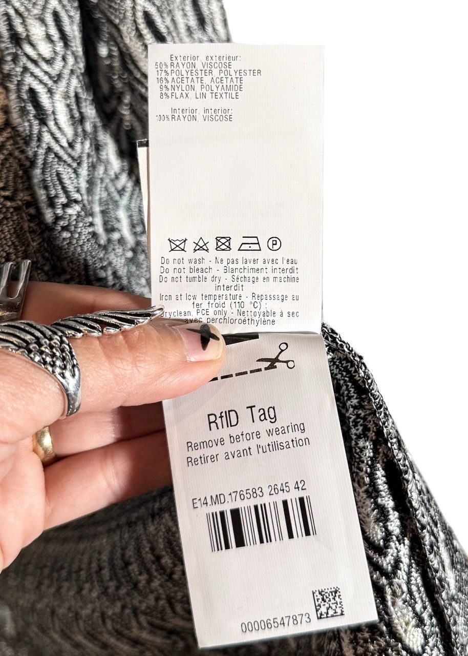 Missoni Missoni Multicolour Striped Open Front Short Sleeves Sweater Size M / US 6-8 / IT 42-44 - 9 Thumbnail