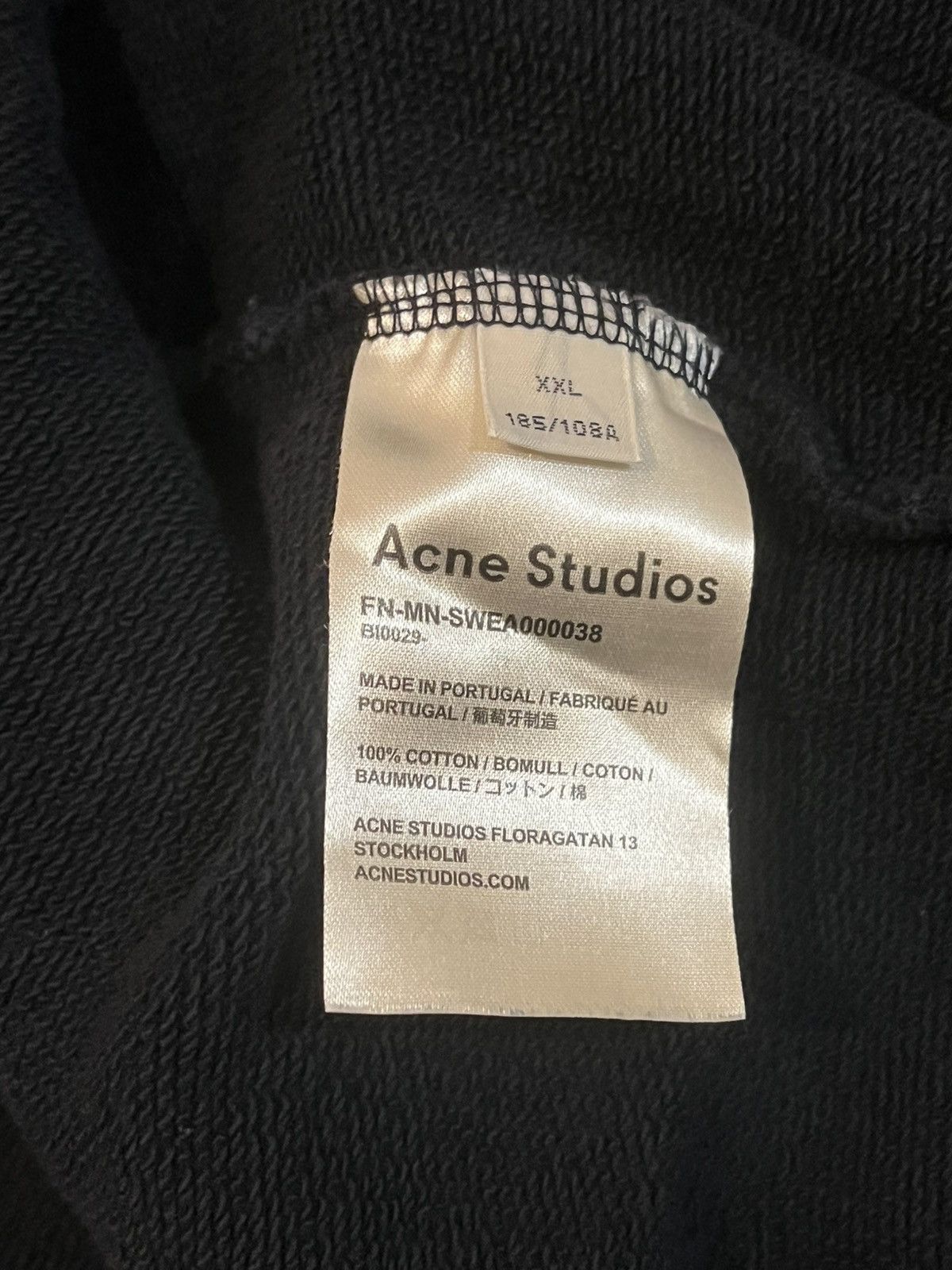 Acne Studios Acne Studios x Nuolja Navy Crewneck Size US XXL / EU 58 / 5 - 4 Thumbnail