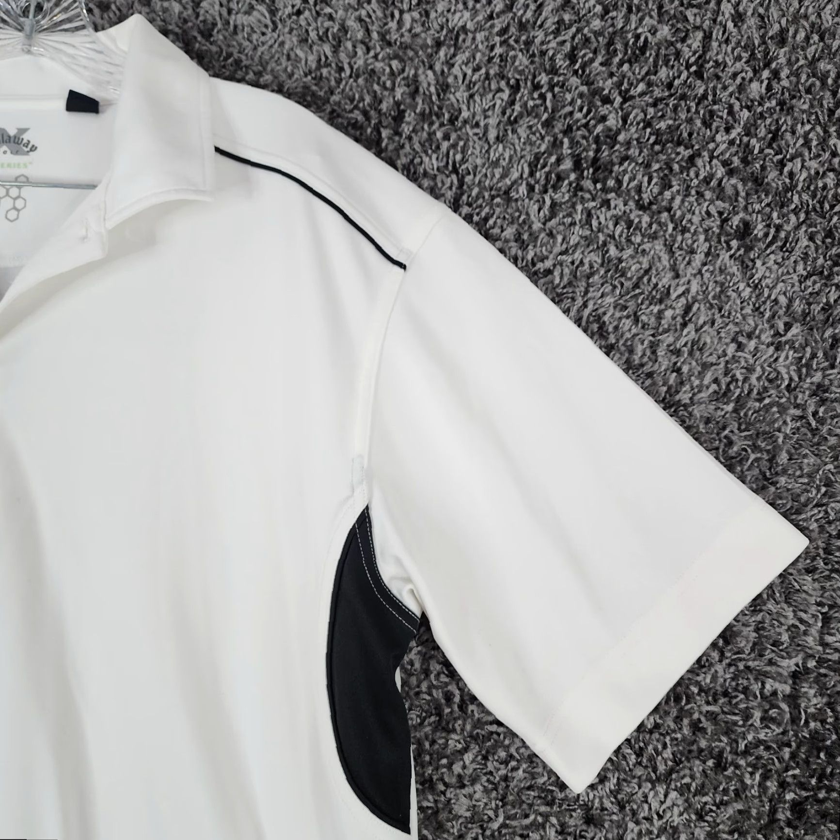 Callaway CALLAWAY GOLF X SERIES Polo Shirt Men Short Sleeve XL White Size US XL / EU 56 / 4 - 3 Thumbnail