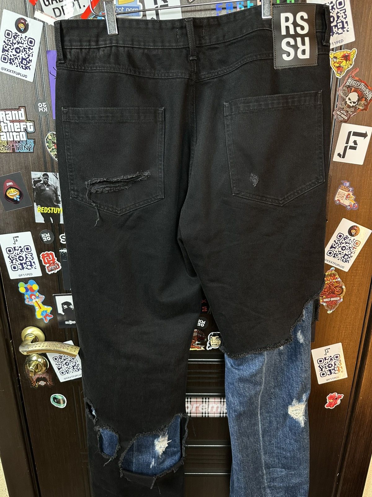 Raf Simons Raf Simons Double Layered Zombie Jeans Size US 34 / EU 50 - 3 Thumbnail