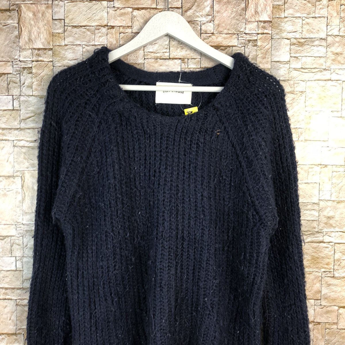 Homespun Knitwear × Japanese Brand Lilly Lyn Dark Blue Knitwear #A1069 Size M / US 6-8 / IT 42-44 - 5 Thumbnail
