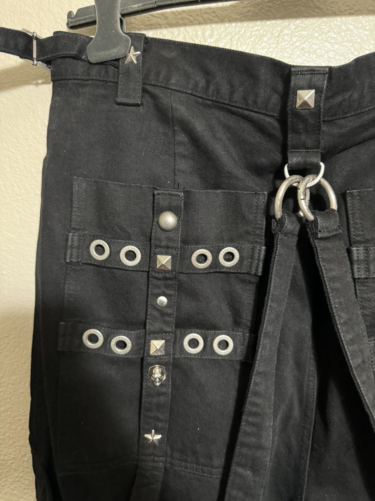 Balenciaga Balenciaga SS22 Black Raver Jeans Size US 31 - 4 Thumbnail