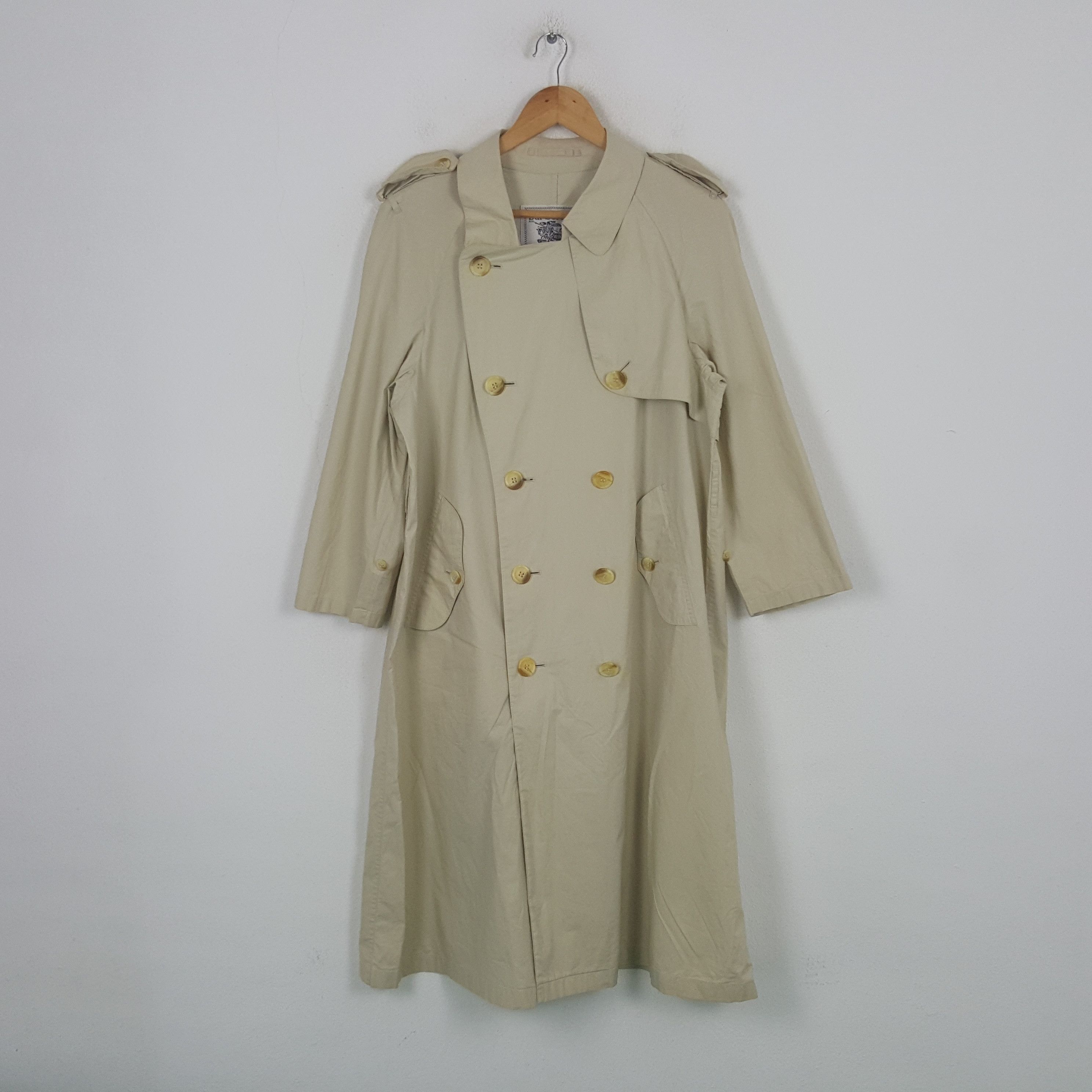 Burberry Vintage Burberrys Italian Brand Trench Jacket RR29 Size US S / EU 44-46 / 1 - 1 Thumbnail