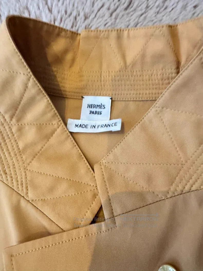 Hermes Hermes Shirt dress Size S / US 4 / IT 40 - 2 Thumbnail