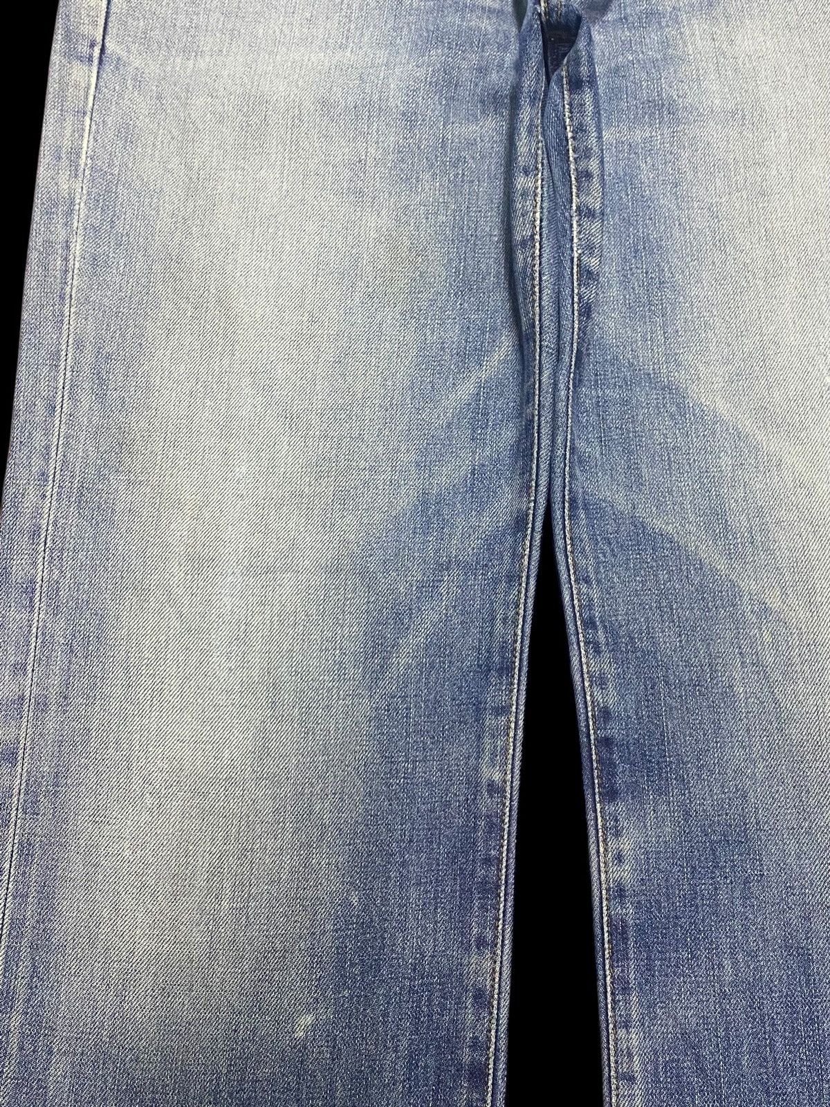 Edwin Vintage Edwin 503z Faded Wash Distressed Loose Jeans Size US 30 / EU 46 - 8 Thumbnail