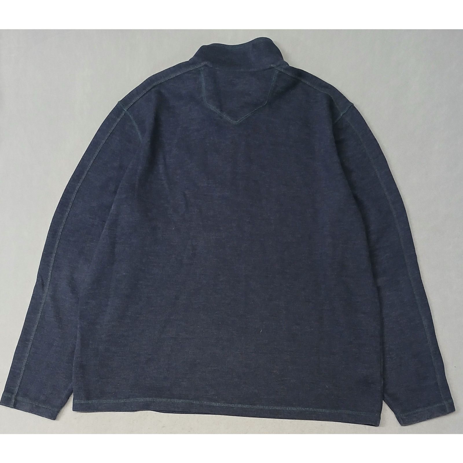 Eddie Bauer Eddie Bauer (XL) Men's Blue Full-Zip Mock Neck Sweatshirt Size US XL / EU 56 / 4 - 7 Thumbnail