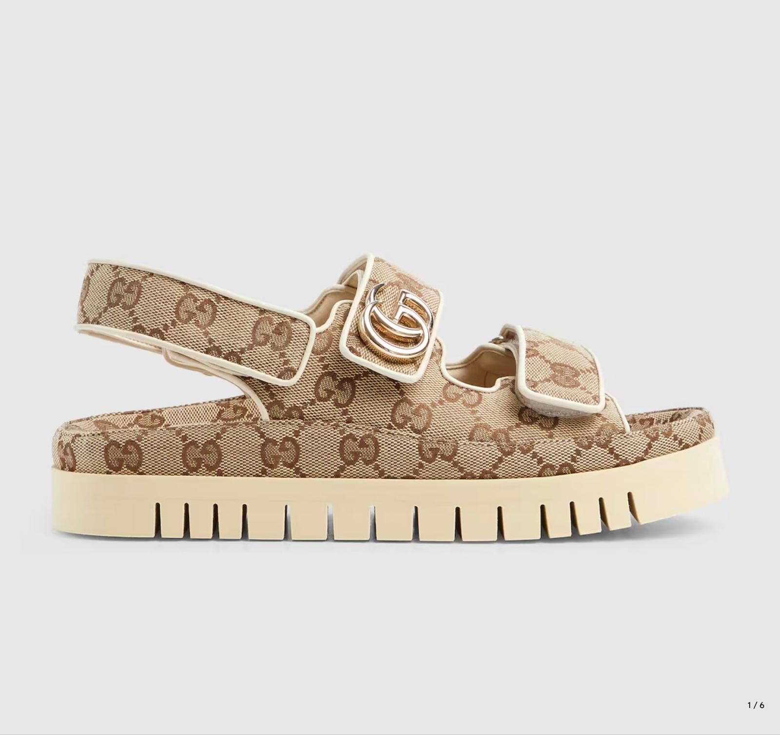 Gucci Gucci sandal with Double G size 40 Size ONE SIZE - 1 Thumbnail