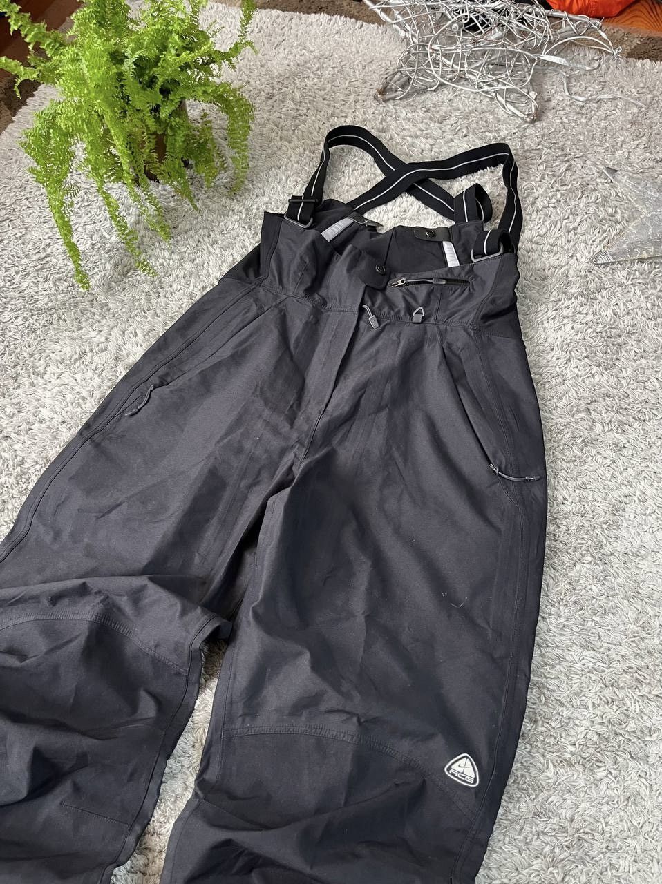 Nike × Vintage Nike Acg 00s Gore-Tex Overalls Pants Rare Logo Outdoor Size US 31 - 6 Thumbnail