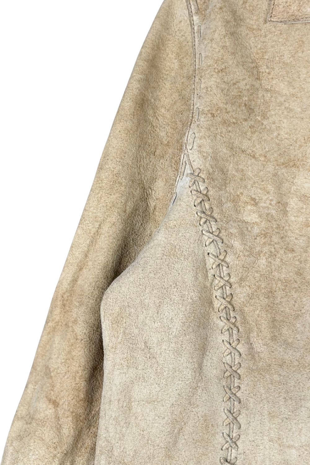 Polo Ralph Lauren Ralph Lauren Suede Lace-Up Western Blouse Size S / US 4 / IT 40 - 8 Thumbnail