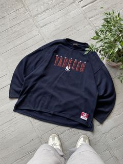 Hottertees Yankees Sweatshirt Vintage 90s Pullover