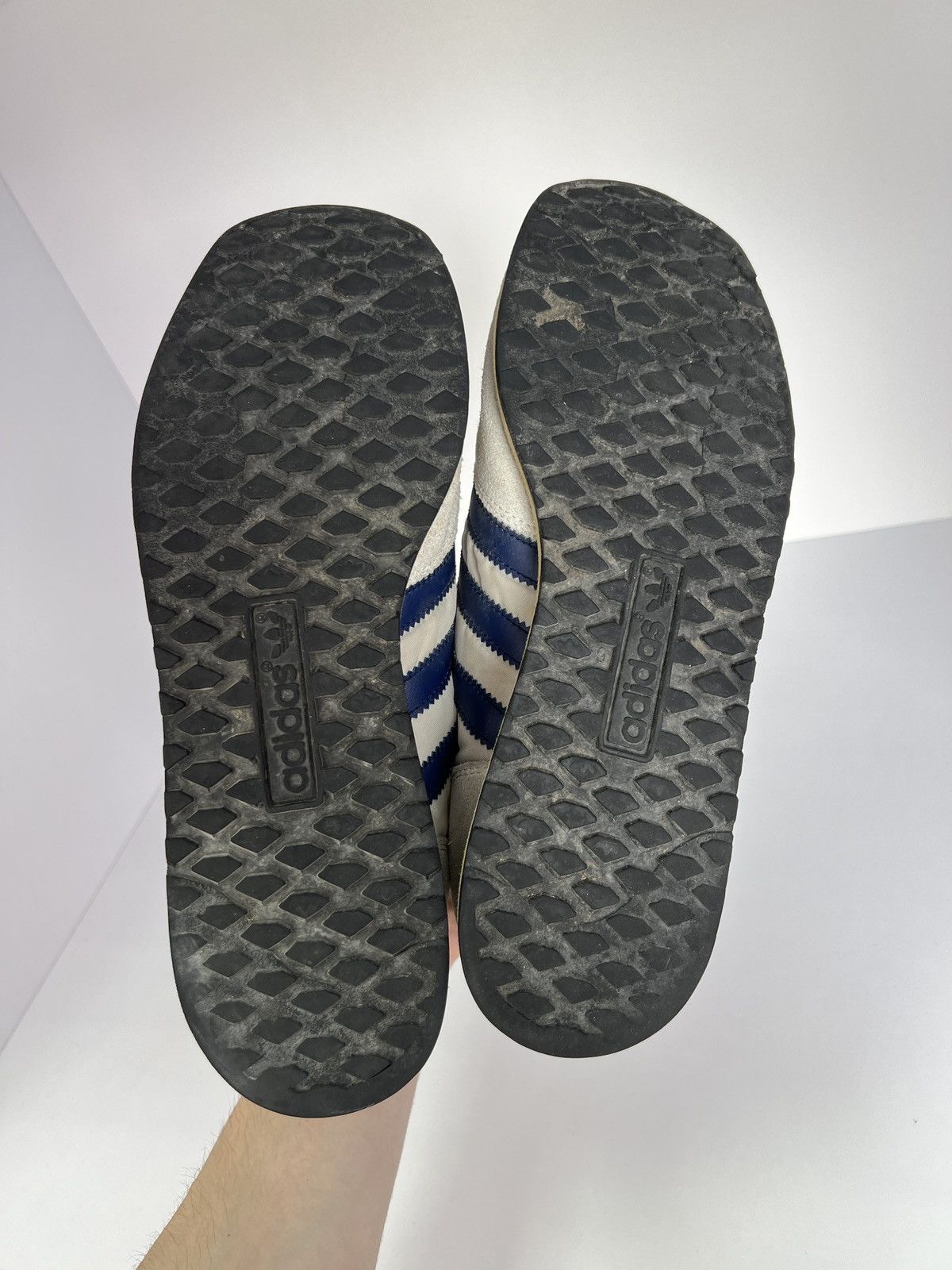 Vintage 1980s Adidas Boston Running Shoes Athletic Sneakers