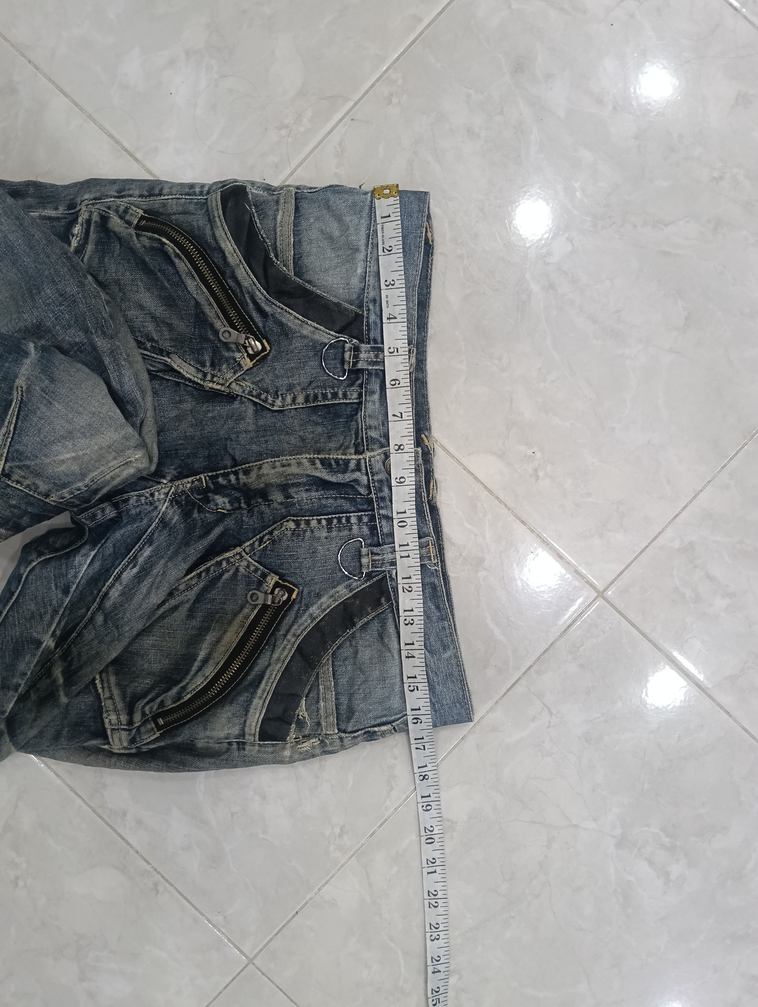 If Six Was Nine Ppfm Japan Brand Curve Jeans Size US 33 - 19 Thumbnail