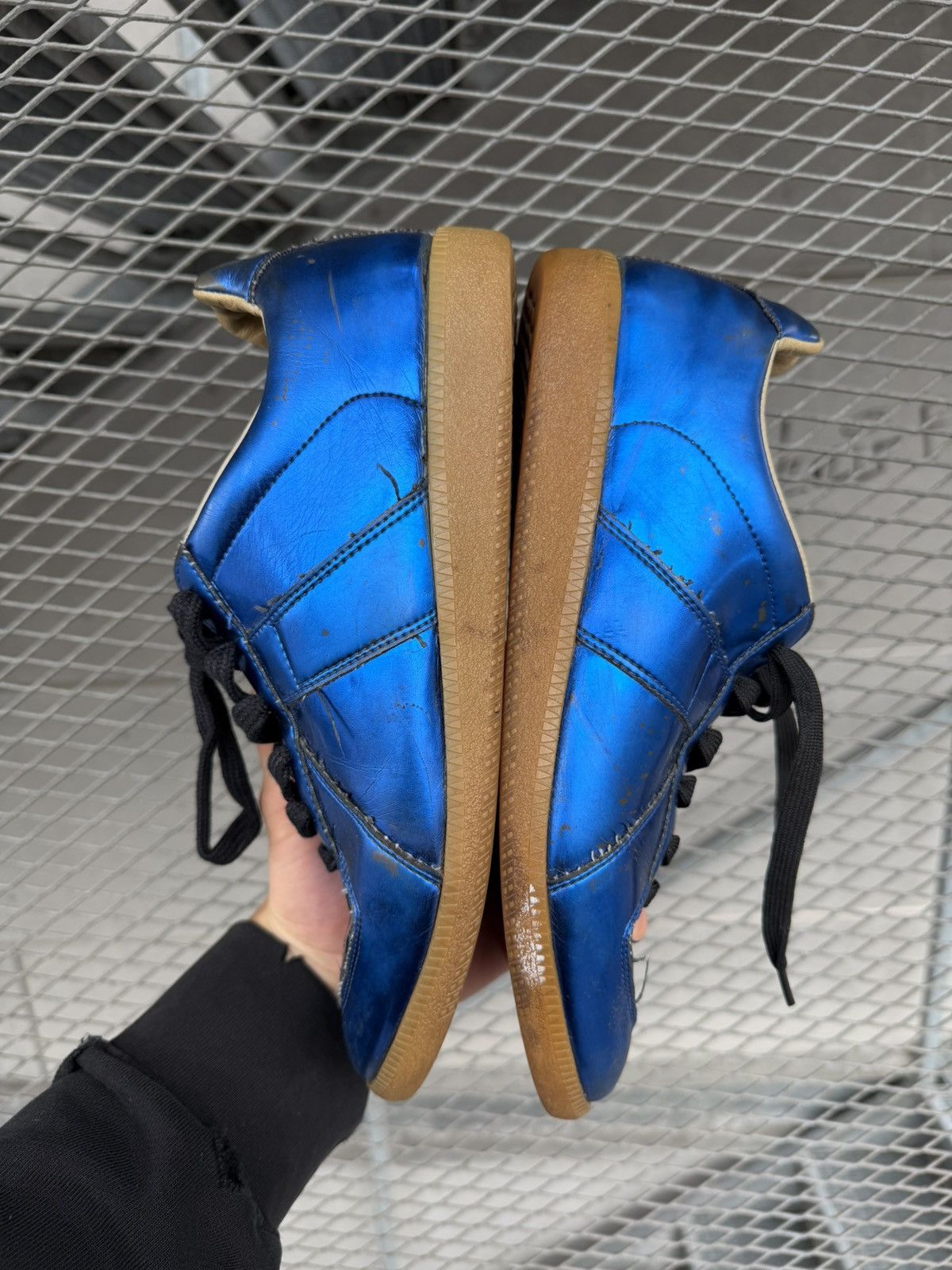 Maison Margiela Maison Margiela GAT Metallic Replica Sneakers Size US 10 / EU 43 - 7 Thumbnail