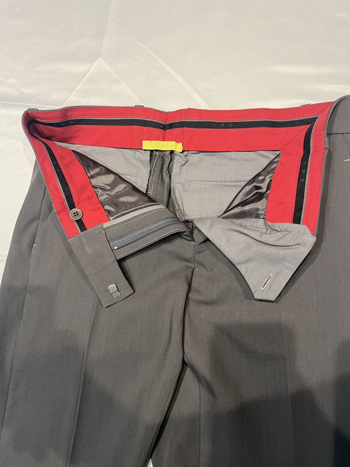Iro × Vintage Iro Vintage Grey Trousers 90s Size US 38 / EU 54 - 3 Thumbnail