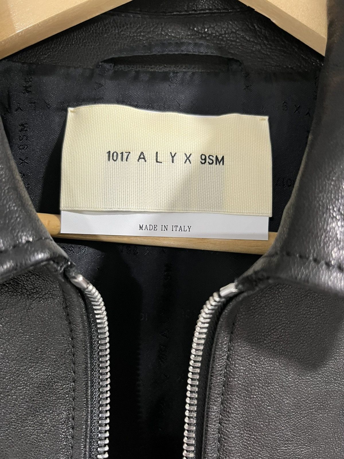 1017 ALYX 9SM Alyx Black Lamb Leather Jacket Size US S / EU 44-46 / 1 - 4 Thumbnail