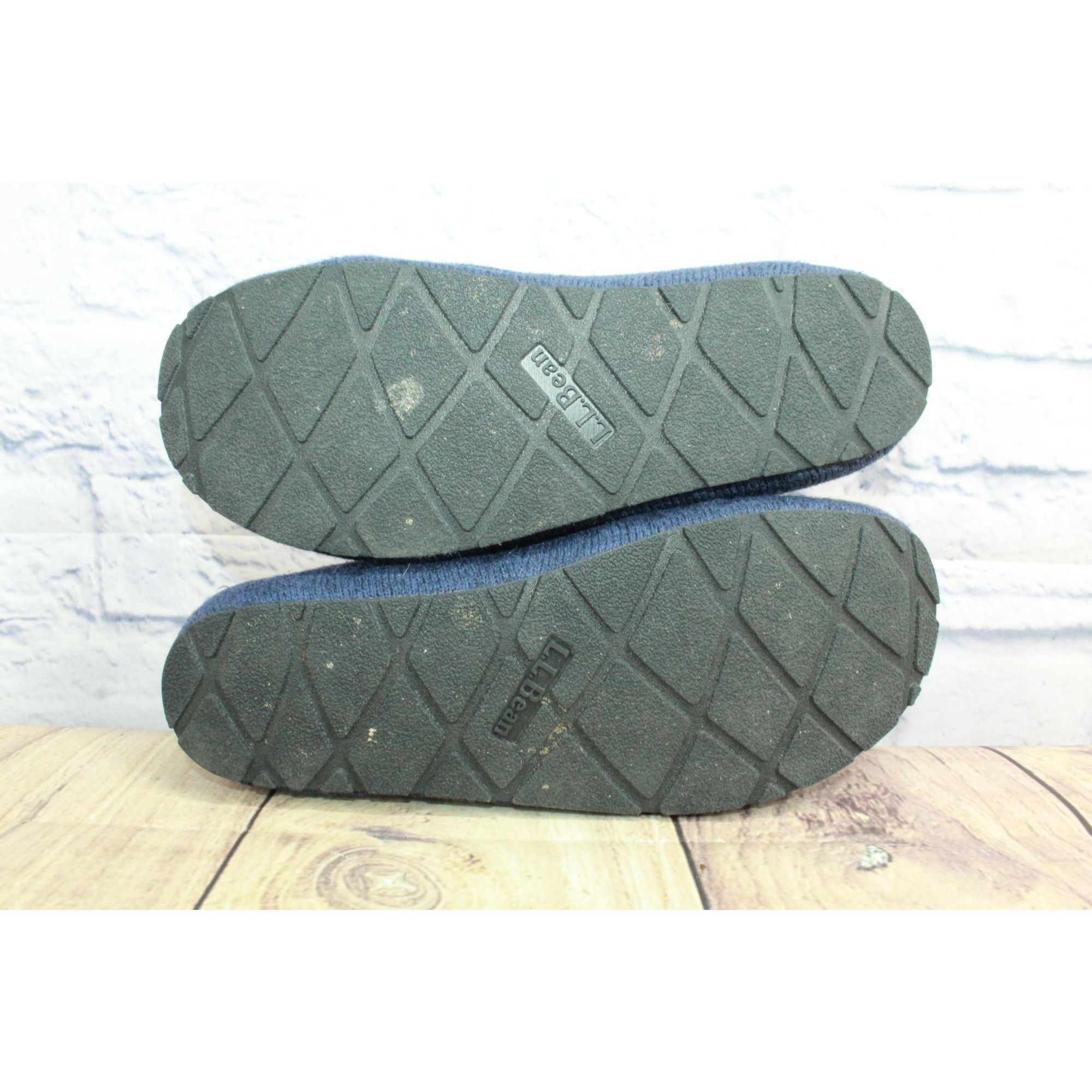 L.L. Bean LL Bean Women’s Knit Fleece Slippers Blue Size 6 M Size US 6 / IT 36 - 9 Thumbnail