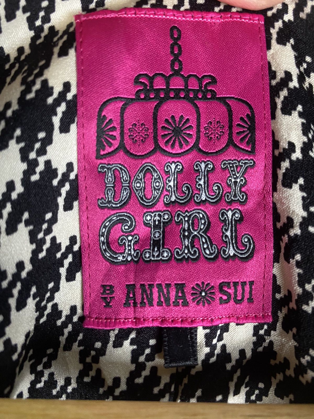 Anna Sui × Designer × Japanese Brand Anna Sui Double Breast Wool Coat Size S / US 4 / IT 40 - 7 Thumbnail