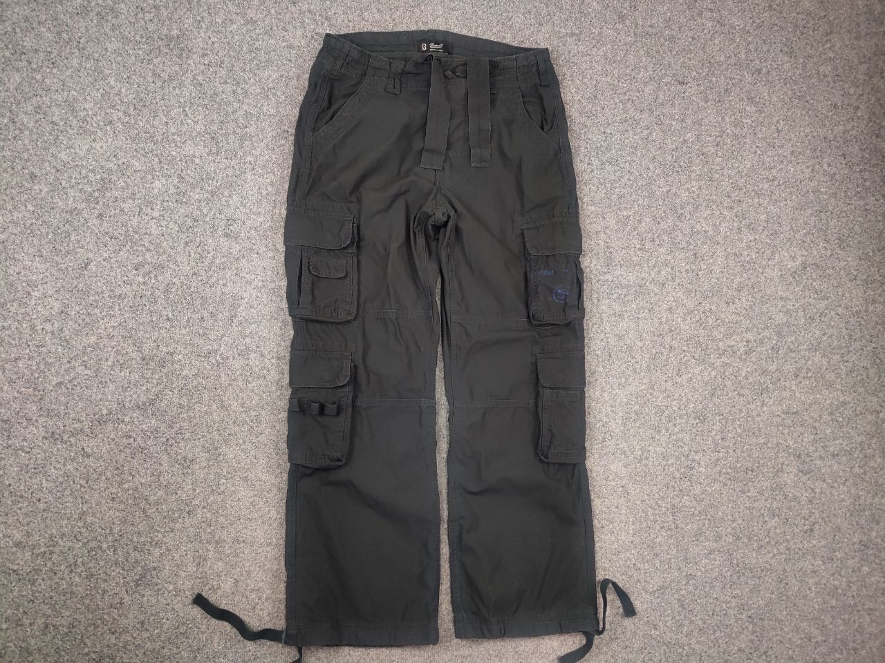 Japanese Brand Vintage Parachute Brandit Cargo Baggy Pants Military Japan Size US 34 / EU 50 - 4 Thumbnail